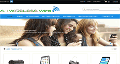 Desktop Screenshot of a1wirelessweb.com